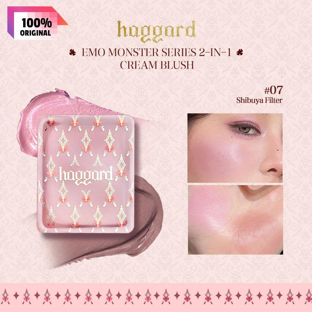Haggard emo monster Series 2-in-1 Cream Blush 7g/0.25 oz (7 Color Options)