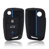 New Style Key Case Cover For Vw Golf 7 Gti Polo T-Cross T-Roc Touran Tiguan Skoda Octavia Rapid Fabia Seat Ibiza Leon Ateca