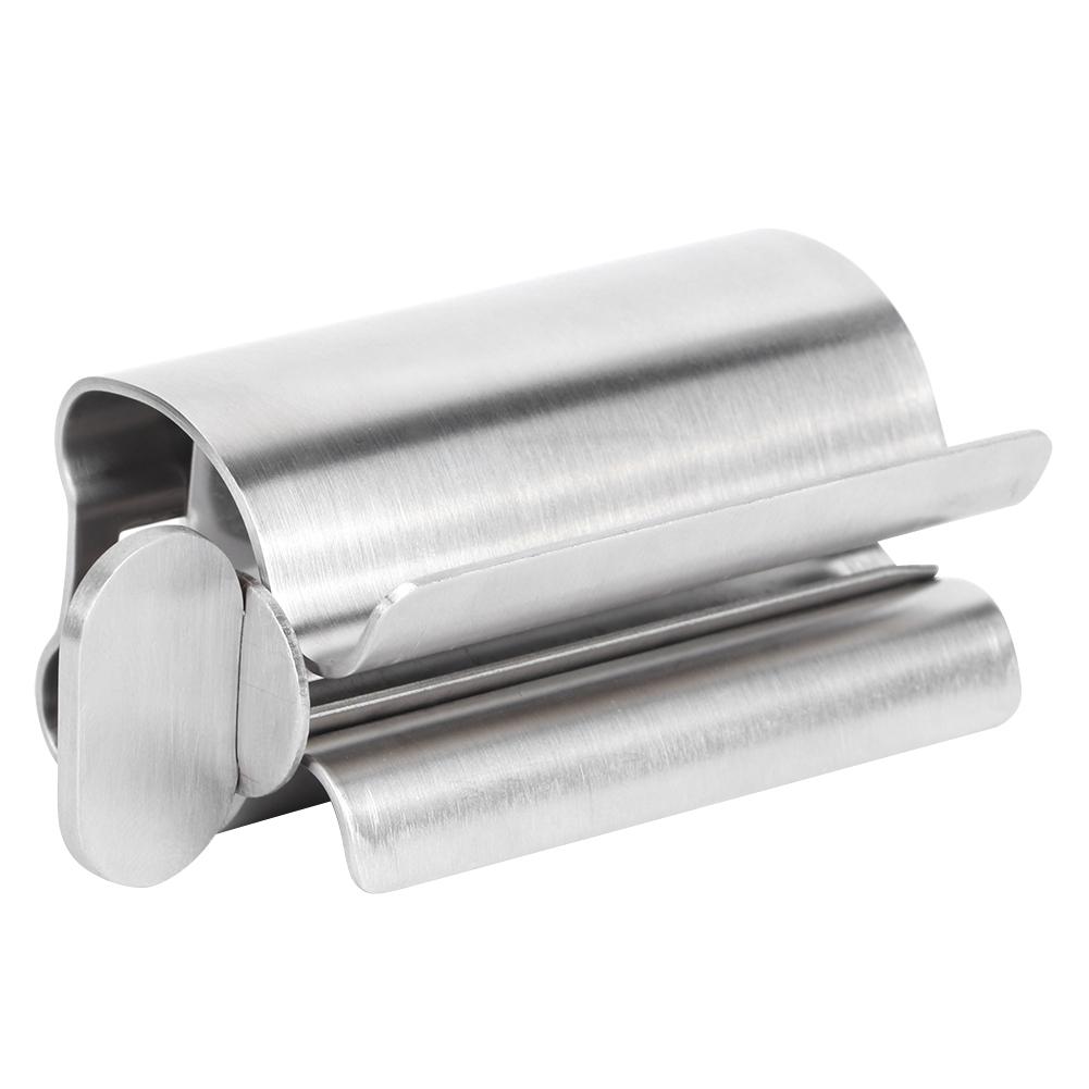 Stainless Steel Small Toothpaste Squeezer Dispenser Rollers Squeezing Tool for Face Cleanser