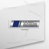 1Pcs 3D Metal WRC Logo Grille Emblem Badge Car Rear Tail Bumper Trunk Sticker For VW Hyundai POLO GOLF Toyota Honda Citroen