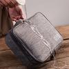 3 Layers Travel Electronic Organizer Bag Carrying Pouch Case for Smart Phone Earphone USB Cable Charger Hard Drive Flash Memory