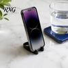 Vertical Phone Stand 3D Printed Holder, Space-saving Mobile for Desk Portable Lightweight Cafe Hands-free