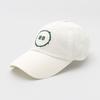 Bananasiseuteojeu Bb Circle Lettering White Ball Cap