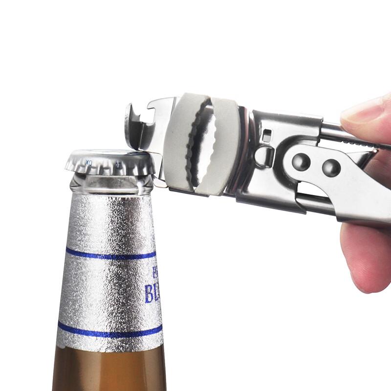 Ruhan Adjustable Stainless Steel 3-in-1 Jar & Can Opener (3-Pack)