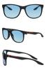 iZONE Polarized Sunglasses with for and Golf UV3 (P3050-LBL10) Sports, Driving, Fishing, (Matte Gray-Light Blue)