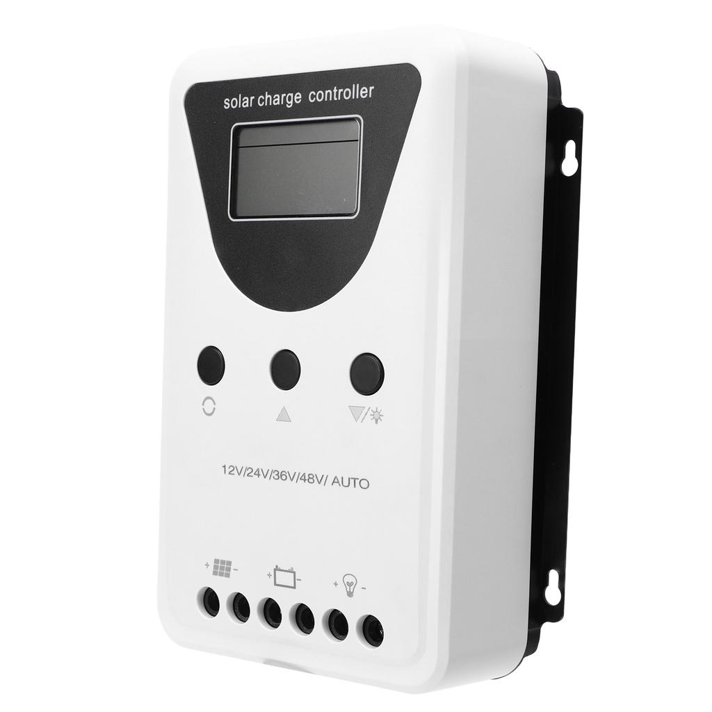12V 24V 36V 48V PWM Solar PV Controller with LCD Display and Dual USB Ports Solar Charge Controller 100A