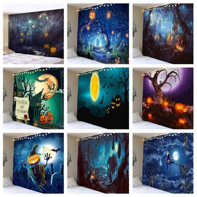 Halloween Wanddeko Hintergrund Party Verkleidung Wandteppich Heimbar