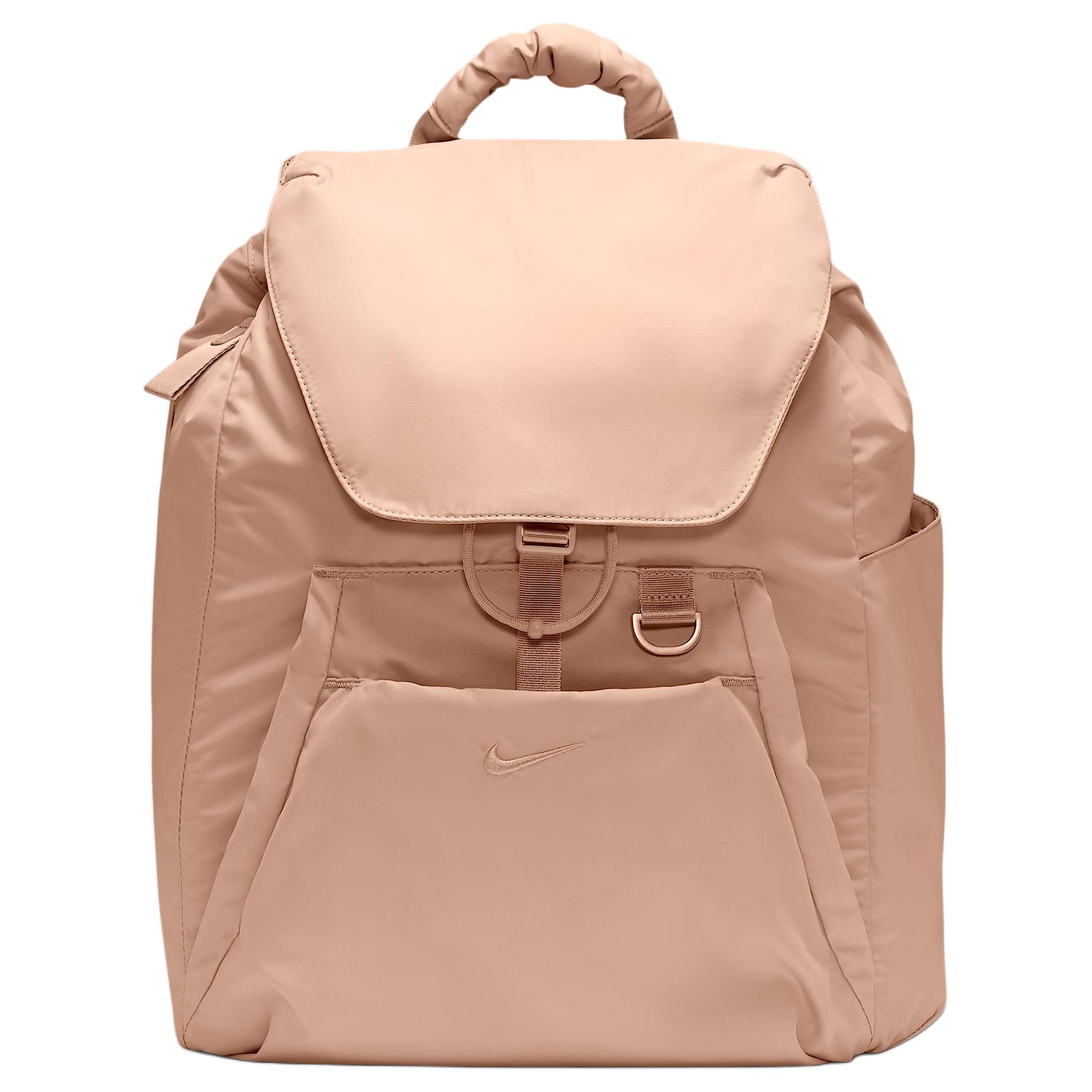 Nike One 25L Comfortable Stylish Versatile Nylon Backpack Women backpack Nude HV1194-200 Flesh