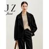 JUZUI Women's Pure Wool Double-Sided Short Coat JWDD72304