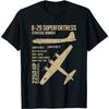 B-29 Superfortress _ Vintage Warbird Aircraft Gifts T-Shirt
