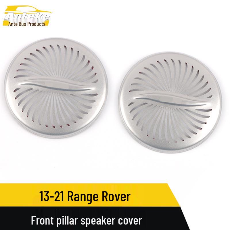 Stainless Steel Front A-Pillar Speaker Cover for 13-21 Range Rover - Decorative Accessory