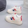 Women's Spring and Autumn Breathable White Shoes Flat Shoes Single Shoes All-match Casual Sports Shoes