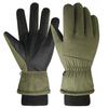 Ski Gloves Men'S Camouflage Winter Warm Thickened Velvet