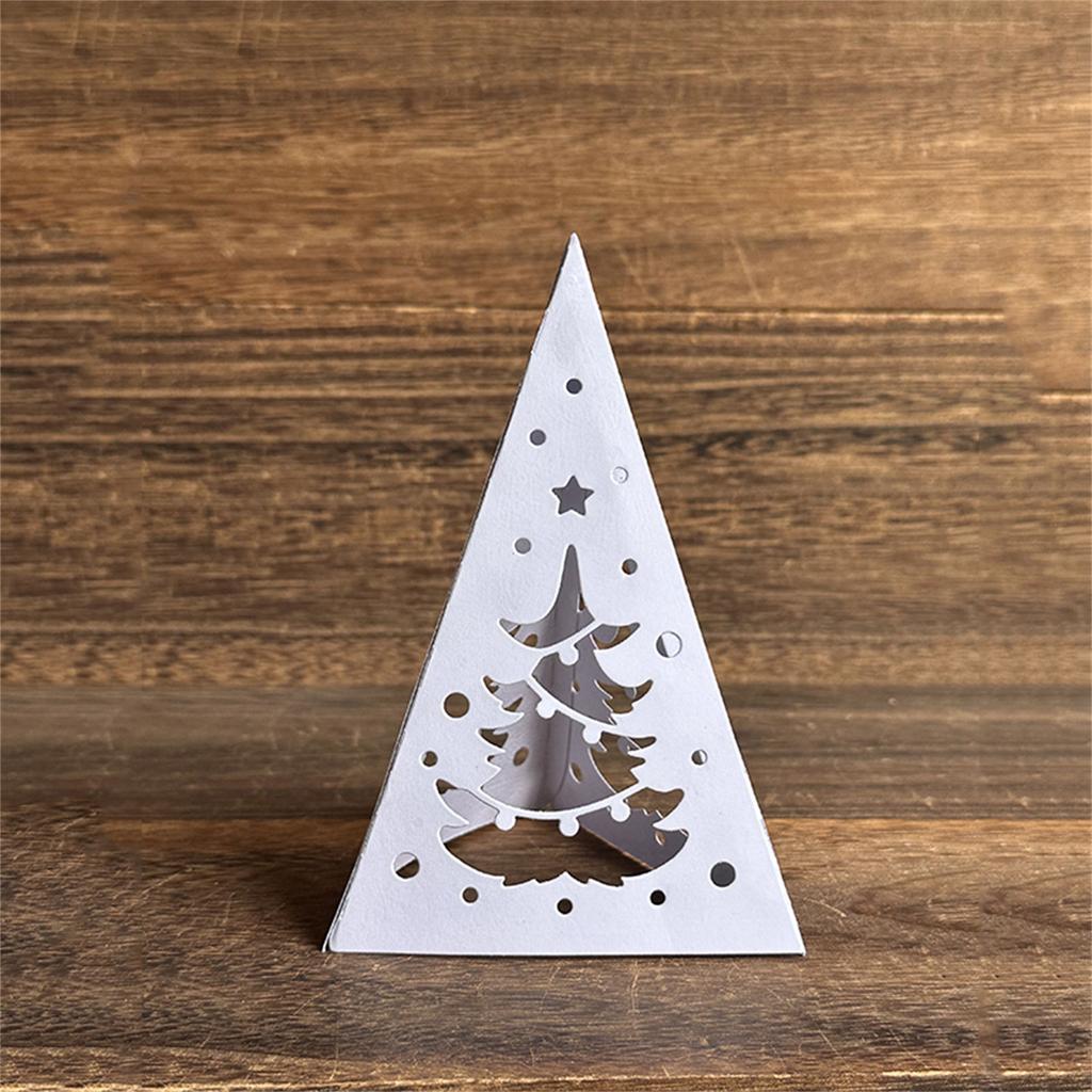 Lanternes de Noël Matrices de découpe métal Pochoir Scrapbooking Découpes Matrices Gaufrage Carte DIY Modèle Moule Décor d'album photo