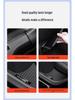 Carbon Fiber Rear Door Sill Strips & Under-Seat Corner Protectors for Tesla Model 3/Y
