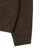 LEE Boucle Big Twitch Logo Knit Chocolate