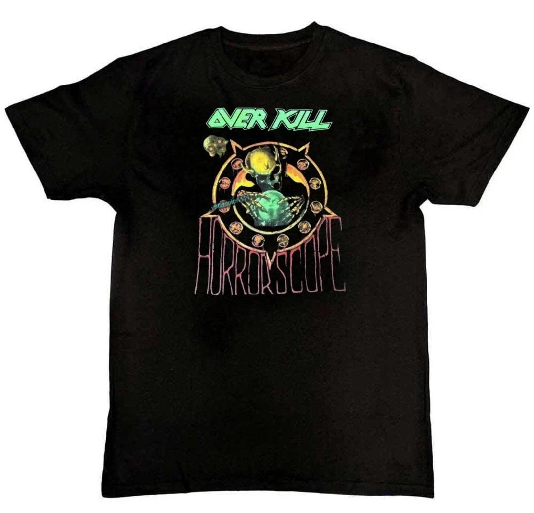 OverKill Band Horrorscope Graphic Print Unisex Mens T-Shirt S M L XL 2 3 4 XL XXXL