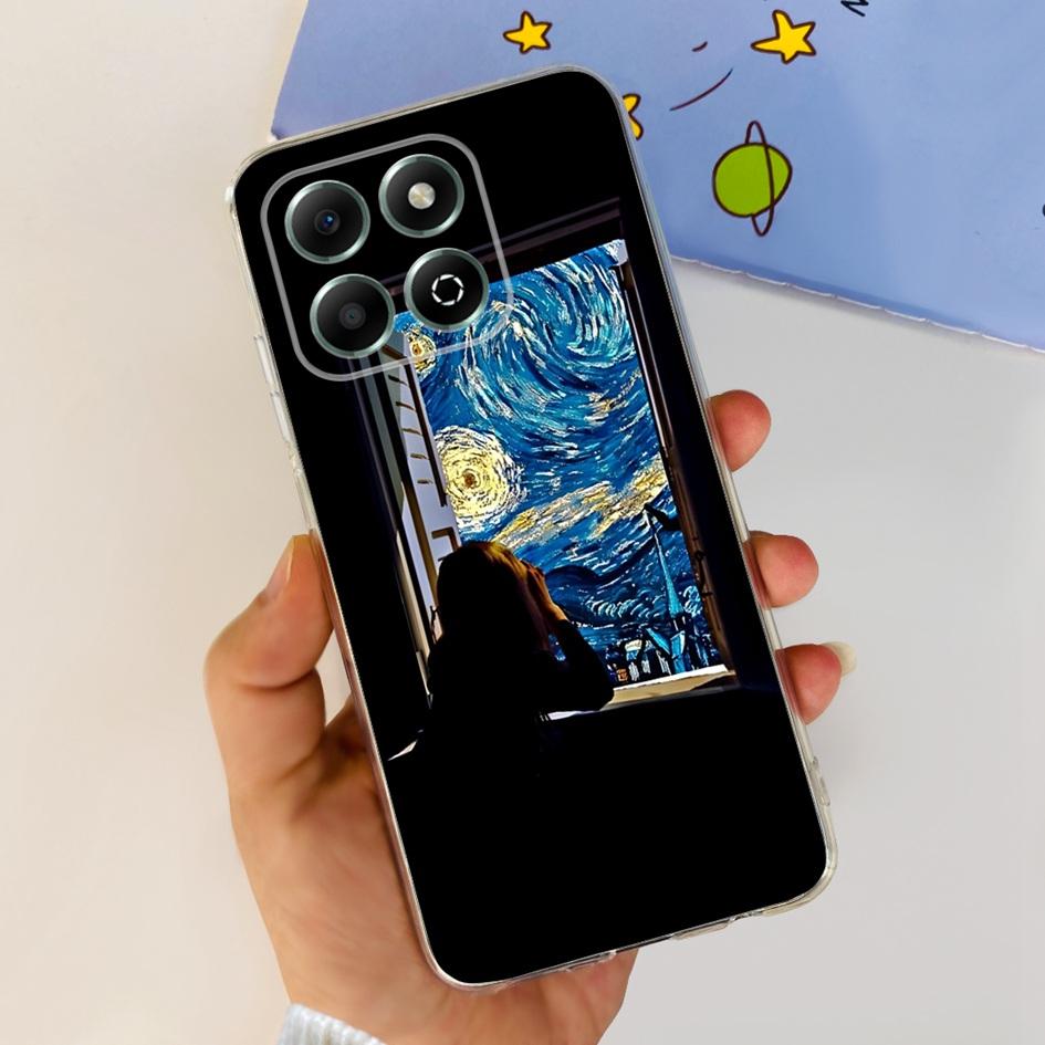 For Honor X6b Case JDY-LX1 JDY-LX2 Cover Luxury Marble Pattern Soft Clear Silicone Phone Back Cover For Honor X6b 4G X 6B Fundas