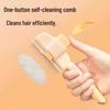 2025 Self-Cleaning Pet Comb: New Shedding & Detangling Rake with Dense Needles for Long Hair
