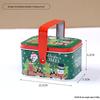 Creative Christmas Tin Bucket for Candy, Biscuits & Snacks - Ideal Gift Packaging