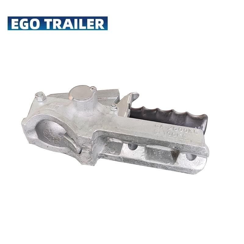 Unbraked CAP 2600KG European Trailer Hitch Cast Coupling Towball Coupler RV Camper Accessories Caravan Parts Components