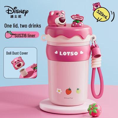 Disney 316 Stainless Steel 520mL Insulated Straw Water Bottle