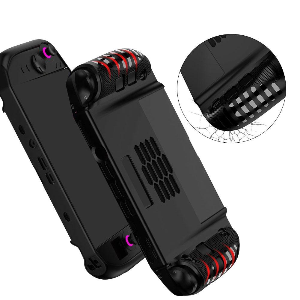 For Legion Go 2 TPU Soft Protective Case Anti-drop Shockproof Case Protector Cover With Stand Ergonomic Grip Console Accessories