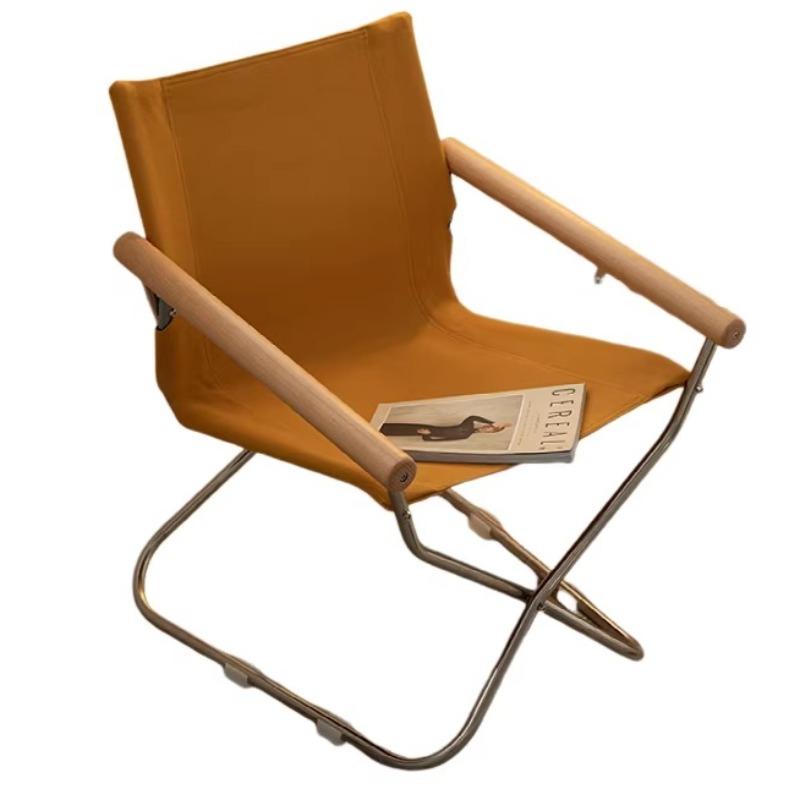 Portable Folding Chair Living Room Chairs Lazy Luxury Decorative Comfortable Balcony Armchair Aesthetic Modern Outdoor Armchairs