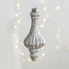 Ornamenti di Natale in Vetro Premium con Forme Creative a Goccia e Scoiattoli e Dettagli Dinamici di Glitter