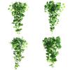 Faux Plant Wall Hangings Artificial Plant Wall Hangings Lifelikes Foliage 4 Styles Fakes Hangings Plant for Indoor