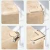 10Pcs Pre-Taped Adhesive Furniture Corner Guard Transparent Edges Safety Bumpers  Sharp Corners
