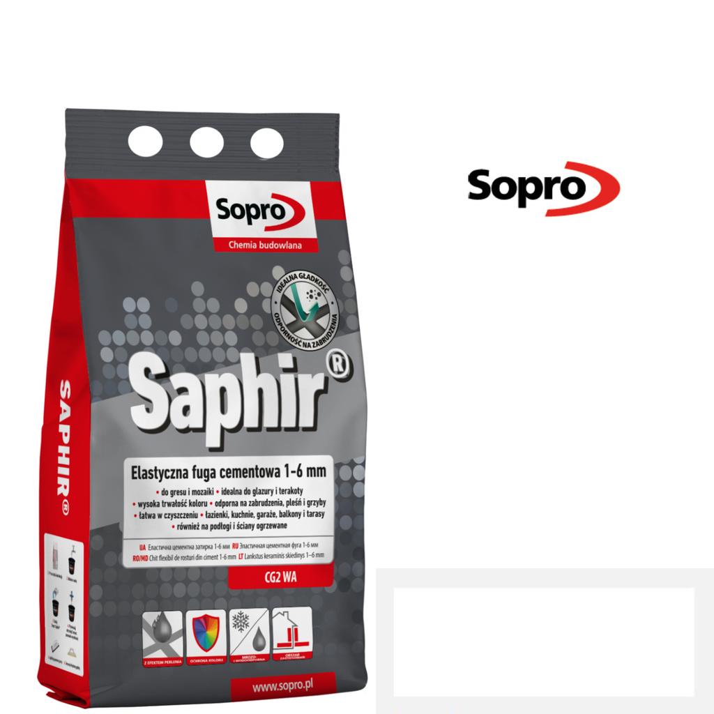 Sopro Saphir 10 Fugówka Biała 2Kg 1-6Mm