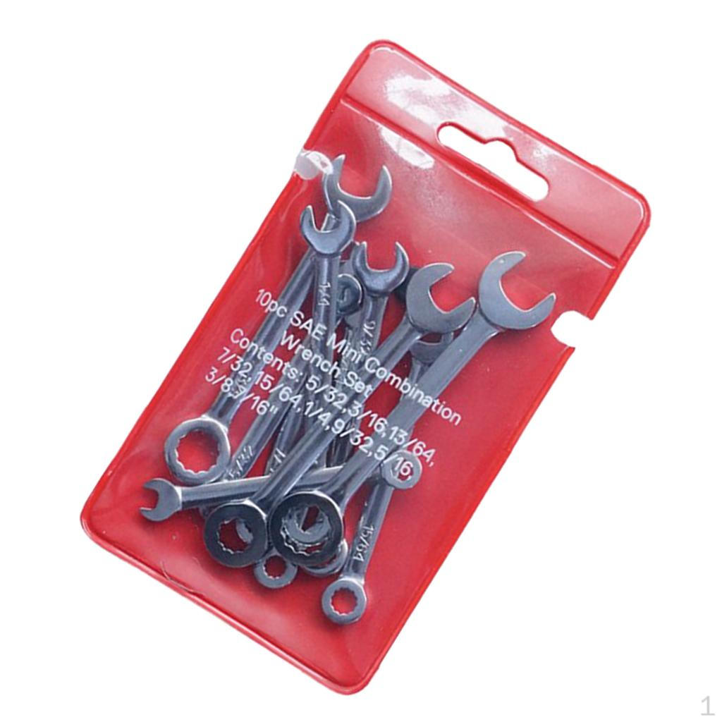 

Combination Ratchet Wrench Anti- Steel English System Set