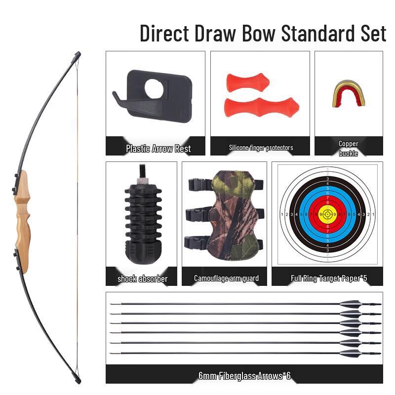XuanYong Split Straight Bow Archery Set