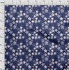 oneOone Cotton Flex Blue Fabric Galaxy Sewing Fabric By The Yard Printed Diy Clothing Sewing Supplies 40 Inch