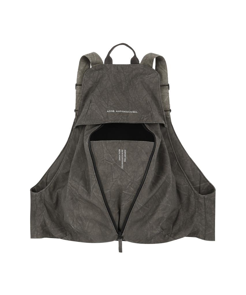 Adsb Andersson Bell Tie-Dyed Vest Backpack Aaa536M(Anthracite)
