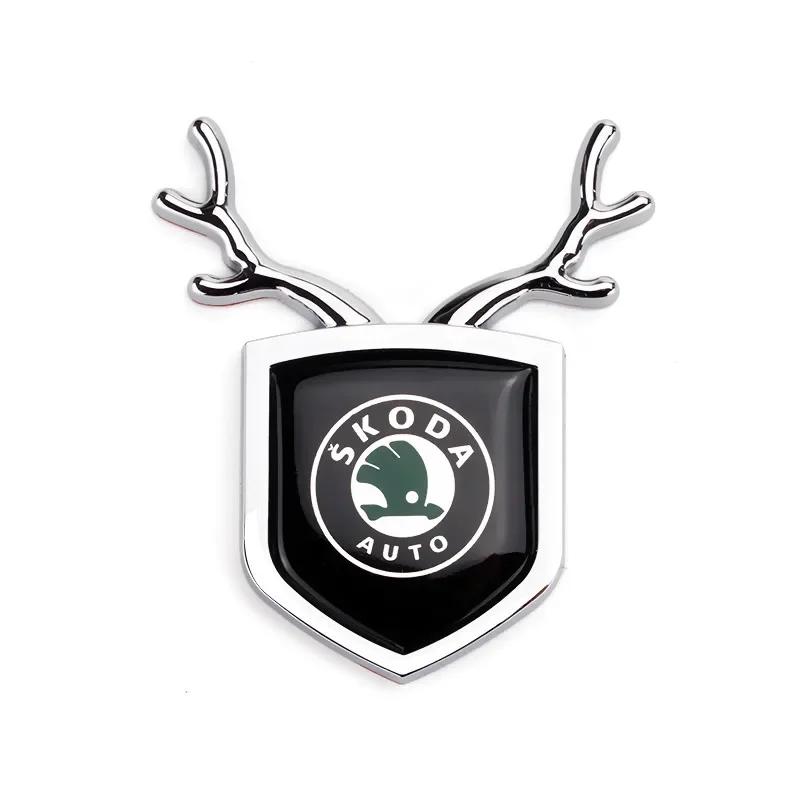 Car Sticker for Skoda Fabia 2 Vision S Kodiak Roomster Yeti Octavia A5 Rapid Kodiaq Superb Side Badge Window Decal Accessories