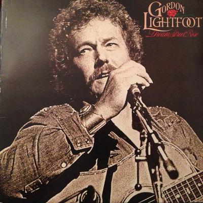 LP Record GORDON LIGHTFOOT - Dream Street Rose K56802 Warner Bros. Re 1980 UK Rock Used