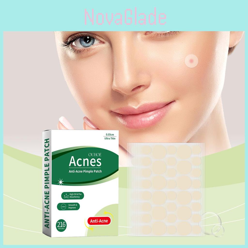 Ouhoe For Acne Prone Skin With 216 Patches For Effective Blemish Coverage And Skin Care