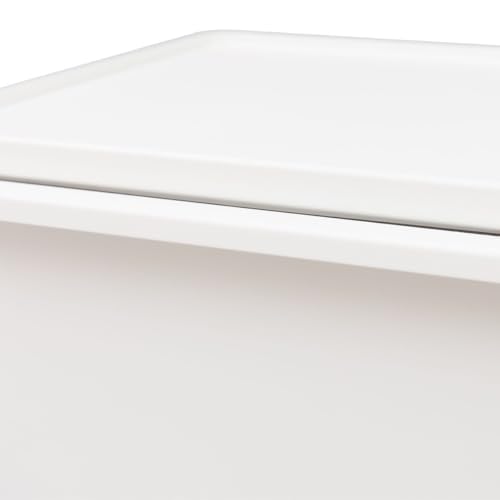 Nitori Steel Bread Case, White, SI001, 8910821