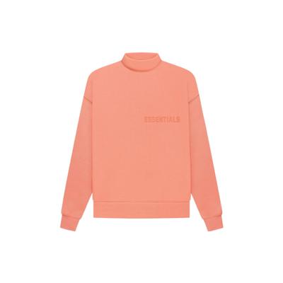 FW22 Mockneck Sweatshirt Men Sweatshirts Coral FOG-FW22-021