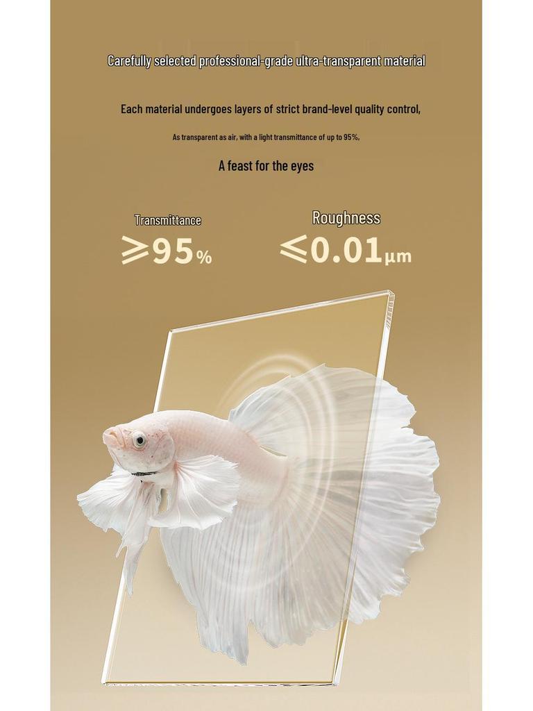 Douyu Small Goldfish Tank for Home and Office Décor