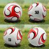 1Pc Soccer Ball Size 4 Soft Pu Outdoor Seamless Football Training Game Supplies