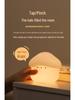 USB Rechargeable Mushroom Silicone Night Light with Dimmable Touch for Bedroom and Baby Feeding