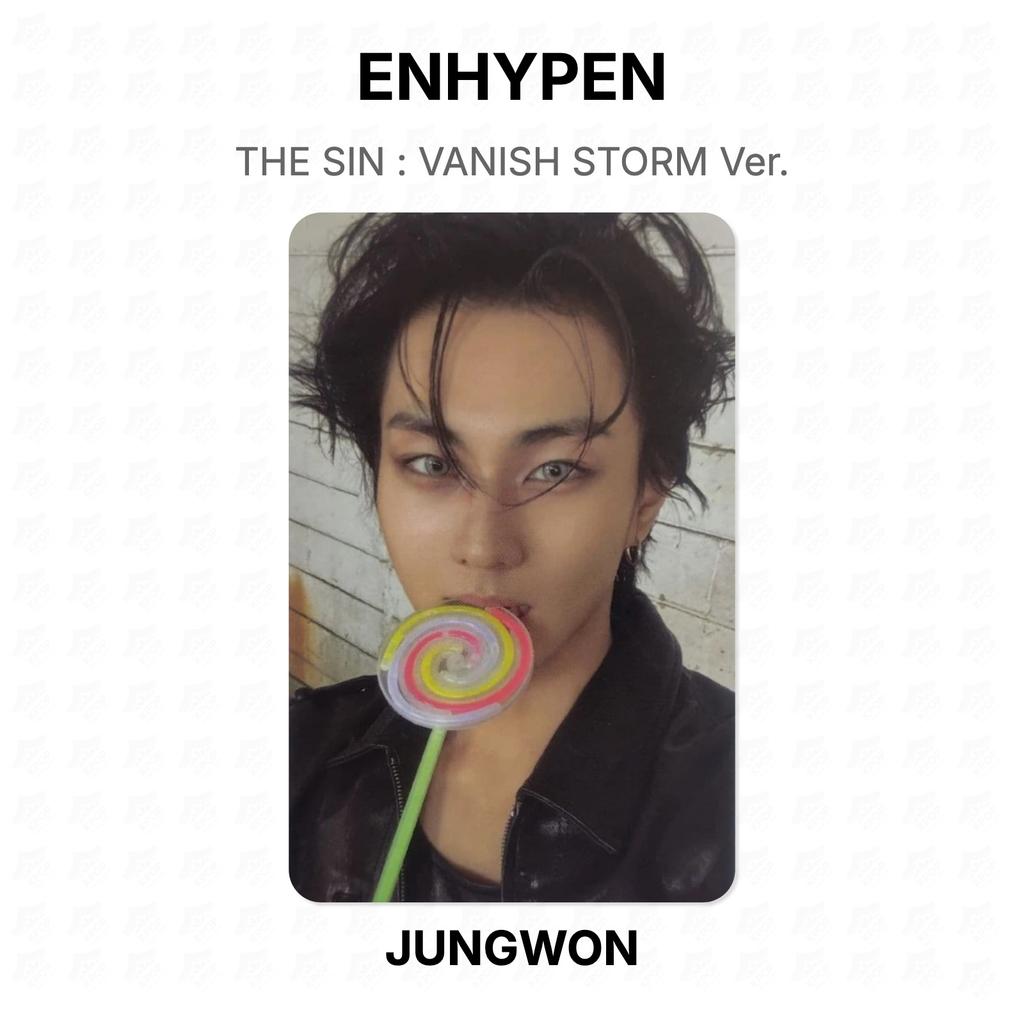 ENHYPEN THE SIN : VANISH STORM Ver. Official Photocard