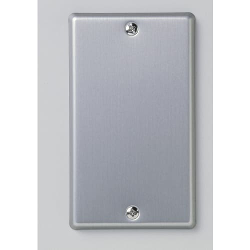 ELPA New Metal Plate Blank Wiring Outlet Cover Large Type PL-S00H