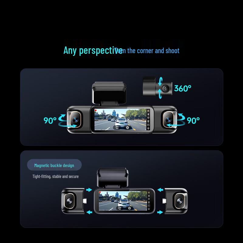 360AI G980 Multi-Camera Dash Cam (CN version)