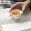 50ml Hand-painted Flowers Butterfly Teacup Antique Tea Bowl Cup For Tea Tea-tasting Meditation Cup Jianzhan Master Cups Teaware