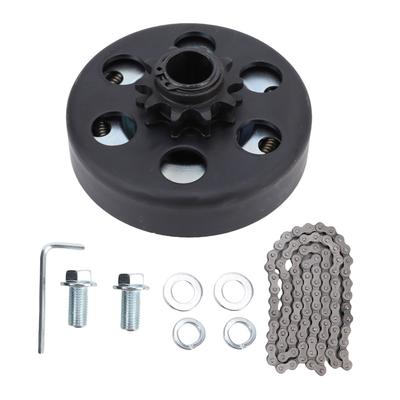 Go Kart Clutch Kit 10 Teeth 3 4 Inch Inner Diameter Mini Motorcycle Clutch with 420 Chain Replacement for GC160 GC190