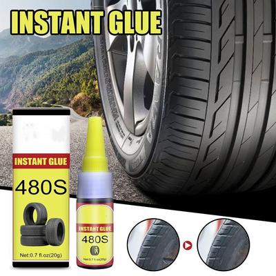 Tire Repair Glue, Tyre Puncture Sealant Glue Bike Car Tire Repair Patch,Tire Repair Glue Sealer Fast Curing Repair Tool